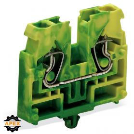 WAGO | 869-337 | 2-CONDUCTOR END TERMINAL BLOCK; WITHOUT PUS