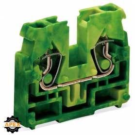 WAGO | 869-347 | 2-CONDUCTOR END TERMINAL BLOCK; WITHOUT PUS