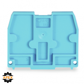 WAGO | 869-378 | END PLATE; FOR TERMINAL BLOCKS WITH SNAP-IN