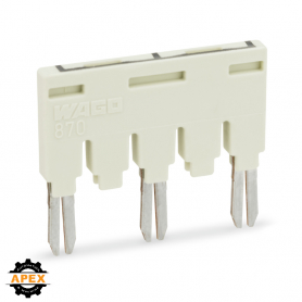 WAGO | 870-405/011-000 | READY-MADE PUSH-IN TYPE JUMPER BAR;