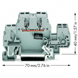 WAGO | 870-523/281-589 | COMPONENT TERMINAL BLOCK; DOUBLE-DE