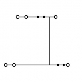 WAGO | 870-538 | 3-CONDUCTOR, DOUBLE-DECK TERMINAL BLOCK; 6-