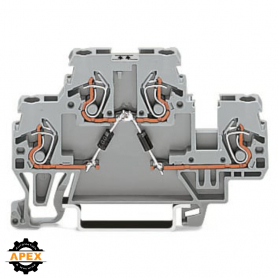 WAGO | 870-541/281-490 | COMPONENT TERMINAL BLOCK; DOUBLE-DE