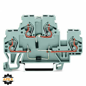 WAGO | 870-541/281-491 | COMPONENT TERMINAL BLOCK; DOUBLE-DE