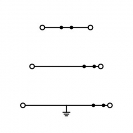 WAGO | 870-567 | TRIPLE-DECK TERMINAL BLOCK; GROUND CONDUCTO