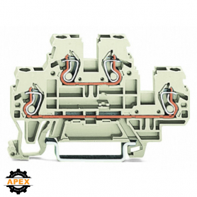 WAGO | 870-961 | DOUBLE-DECK TERMINAL BLOCK; THROUGH/THROUGH
