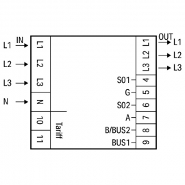 WAGO | 879-3020 | ENERGY CONSUMPTION METER FOR DIRECT CONNEC