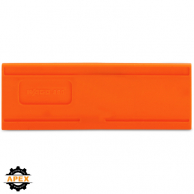 SEPARATOR PLATE; 2 MM THICK; OVERSIZED; ORANGE