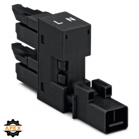 WAGO | 890-1634 | H-DISTRIBUTION CONNECTOR 2-POLE COD. A; BL