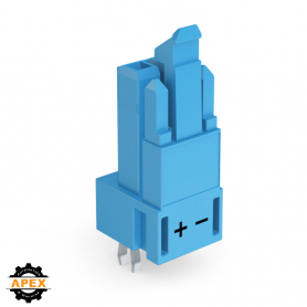 WAGO | 890-3102 | SOCKET FOR PCBS STRAIGHT 2-POLE