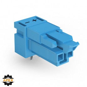 WAGO | 890-3102/011-000 | SOCKET FOR PCBS ANGLED 2-POLE