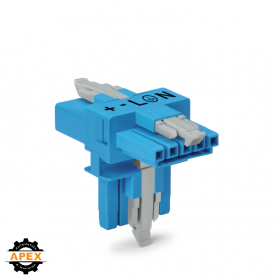 WAGO | 890-620 | T-DISTRIBUTION CONNECTOR 5-POLE COD. I, BLU