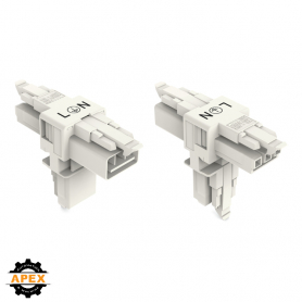 WAGO | 890-665 | T-DISTRIBUTION CONNECTOR 3-POLE COD. A, WHI