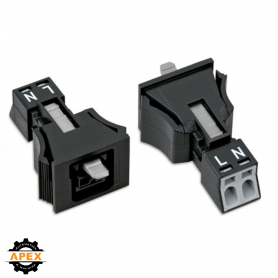 SNAP-IN SOCKET BLACK