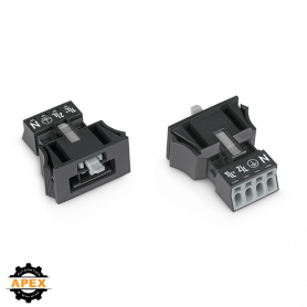 WAGO | 890-714 | SNAP-IN PLUG BLACK