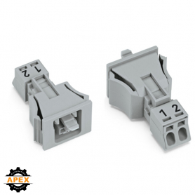 WAGO | 890-742 | SNAP-IN SOCKET GRAY