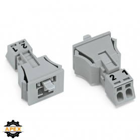 WAGO | 890-752 | SNAP-IN PLUG GRAY