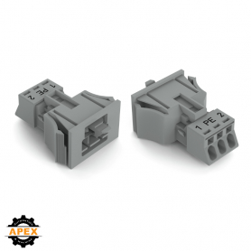 WAGO | 890-753/062-000 | SNAP-IN PLUG, GRAY