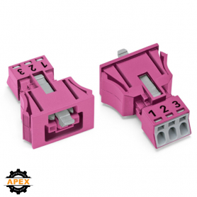WAGO | 890-783 | SNAP-IN SOCKET PINK