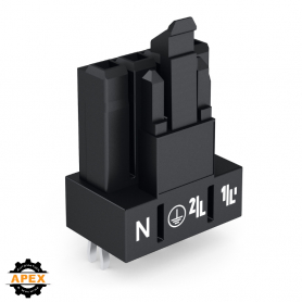WAGO | 890-804 | SOCKET FOR PCBS STRAIGHT 4-POLE