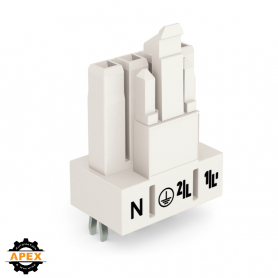 WAGO | 890-824 | SOCKET FOR PCBS STRAIGHT 4-POLE