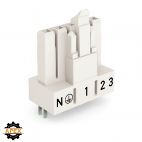 WAGO | 890-825 | SOCKET FOR PCBS STRAIGHT 5-POLE