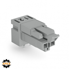 WAGO | 890-842/011-000 | SOCKET FOR PCBS ANGLED 2-POLE