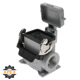 ILME | CAP-06LS | SURFACE BASE FOR RECTANGULAR CONNECTOR