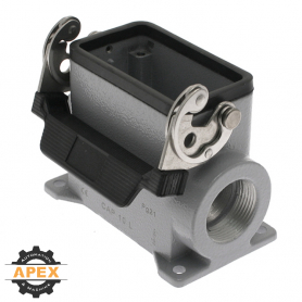 ILME | CAP-10L | SURFACE BASE FOR RECTANGULAR CONNECTOR