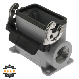 ILME | CAP-10L2 | SURFACE BASE FOR RECTANGULAR CONNECTOR