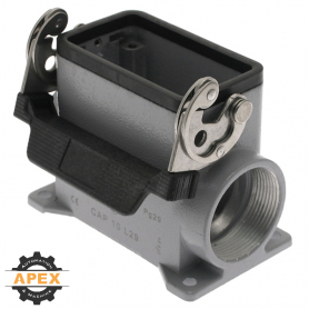 ILME | CAP-10L29 | SURFACE BASE FOR RECTANGULAR CONNECTOR