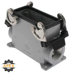 ILME | CAP-16.221 | SURFACE BASE FOR RECTANGULAR CONNECTOR