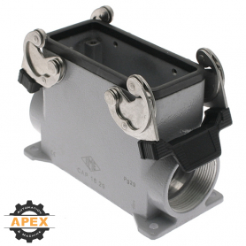 ILME | CAP-16.229 | SURFACE BASE FOR RECTANGULAR CONNECTOR