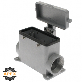 ILME | CAP-16CS29 | SURFACE BASE FOR RECTANGULAR CONNECTOR