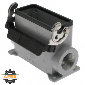 ILME | CAP-16L | SURFACE BASE FOR RECTANGULAR CONNECTOR