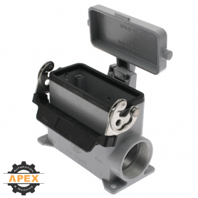 ILME | CAP-16LS29 | SURFACE BASE FOR RECTANGULAR CONNECTOR