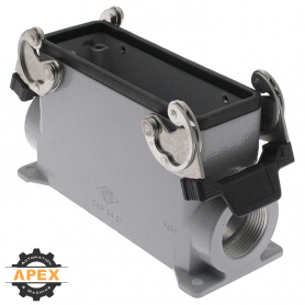 ILME | CAP-24.21 | SURFACE BASE FOR RECTANGULAR CONNECTOR