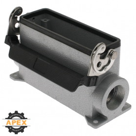 ILME | CAP-24L2 | SURFACE BASE FOR RECTANGULAR CONNECTOR