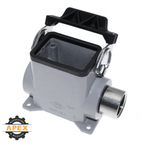 ILME | CAPT-06.5L | SURFACE BASE FOR RECTANGULAR CONNECTOR