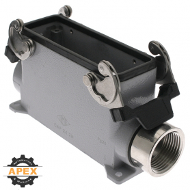 ILME | CAPT-24.6 | SURFACE BASE FOR RECTANGULAR CONNECTOR