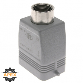 ILME | CAVT-06.5L | HOOD FOR RECTANGULAR CONNECTOR