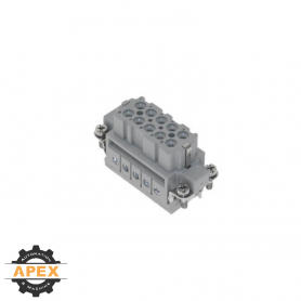 MENCOM | CDAF-10RY | Female insert for Rectangular Connector