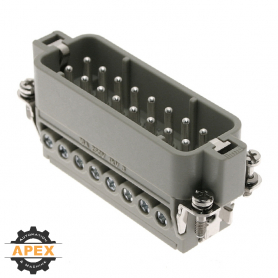 ILME | CDAM-16N | MALE INSERT FOR RECTANGULAR CONNECTOR