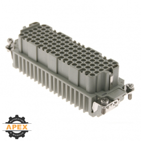 ILME | CDDF-108 | FEMALE INSERT FOR RECTANGULAR CONNECTOR