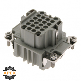 ILME | CDDF-24 | FEMALE INSERT FOR RECTANGULAR CONNECTOR