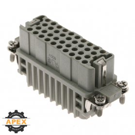 ILME | CDDF-38 | FEMALE INSERT FOR RECTANGULAR CONNECTOR