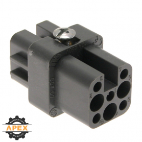 ILME | CDF-07 | FEMALE INSERT FOR RECTANGULAR CONNECTOR