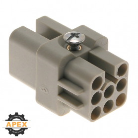 ILME | CDF-08 | FEMALE INSERT FOR RECTANGULAR CONNECTOR