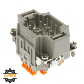 ILME | CDSHM-09 | MALE INSERT FOR RECTANGULAR CONNECTOR