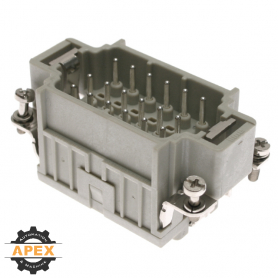 ILME | CDSM-18 | MALE INSERT FOR RECTANGULAR CONNECTOR